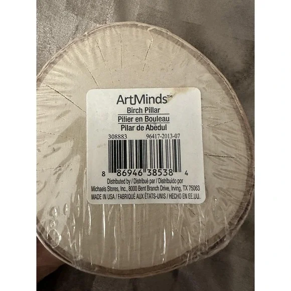 ArtMinds Birch Wood Rounds Slice Natural Unfinished Craft Decor Lot Of 6 USA - Picture 12 of 16